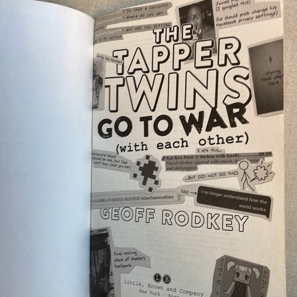 📚2/$6 The Tapper Twins Go to War (with Each Other) #1 in Series - Picture 7 of 12